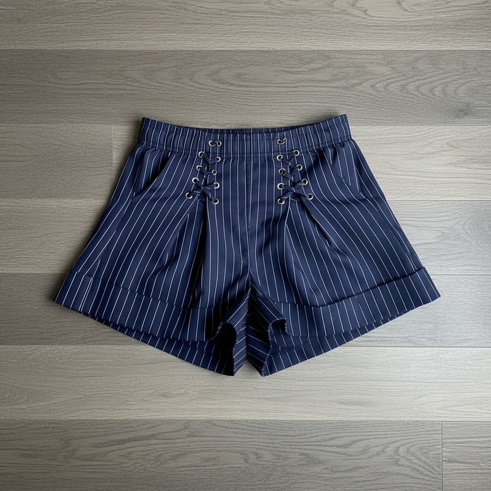 Women’s Pinstripe Dress Shorts – Size Small
